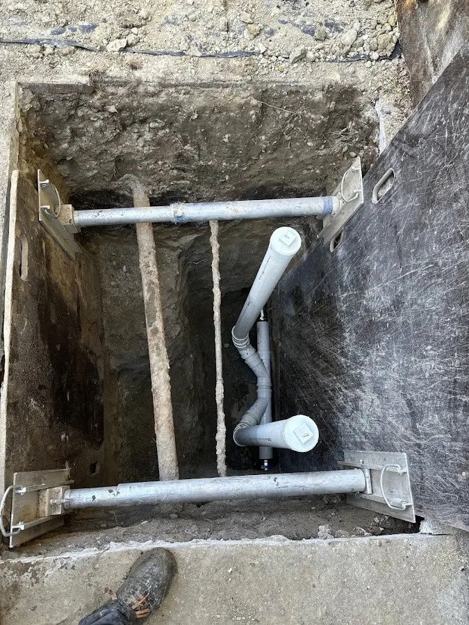 Experienced plumber completing Gas Line Repair work in Chester